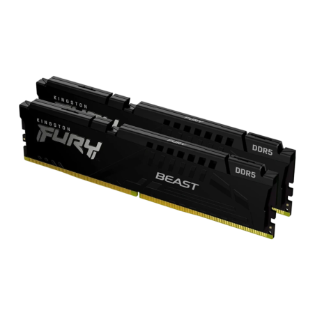 Kingston FURY Beast RGB DDR5 32GB 2x16GB 6000MHz CL30 Mémoire RAM