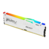 Kingston FURY Beast White RGB DDR5 6000MHz CL30 Mémoire RAM