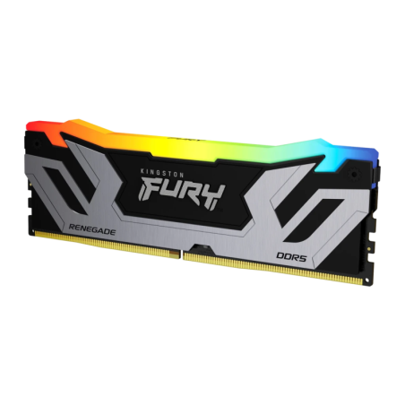 Kingston FURY Renegade RGB Silver DDR5 8400MT/s CL40 CUDIMM XMP 24GB Mémoire RAM