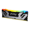 Kingston FURY Renegade RGB Silver DDR5 8400MT/s CL40 CUDIMM XMP 24GB Mémoire RAM