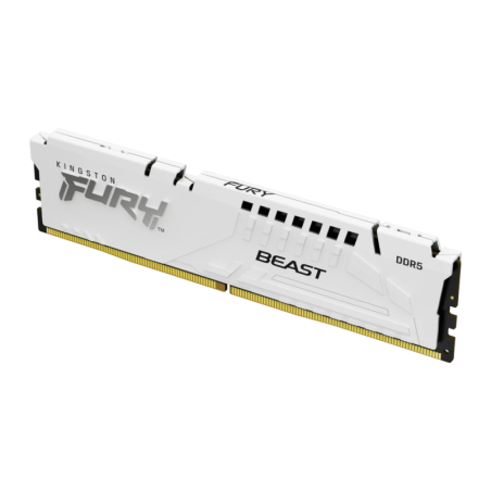 Kingston Technology FURY Beast DDR5 32GB 6000MT/s White EXPO CL36 Mémoire RAM