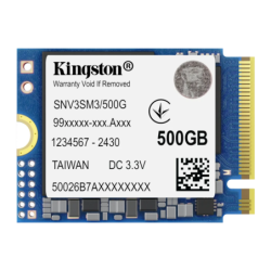 Kingston NV3 2230 500GB NVMe M.2 PCIe 4.0 5000MB/s SSD