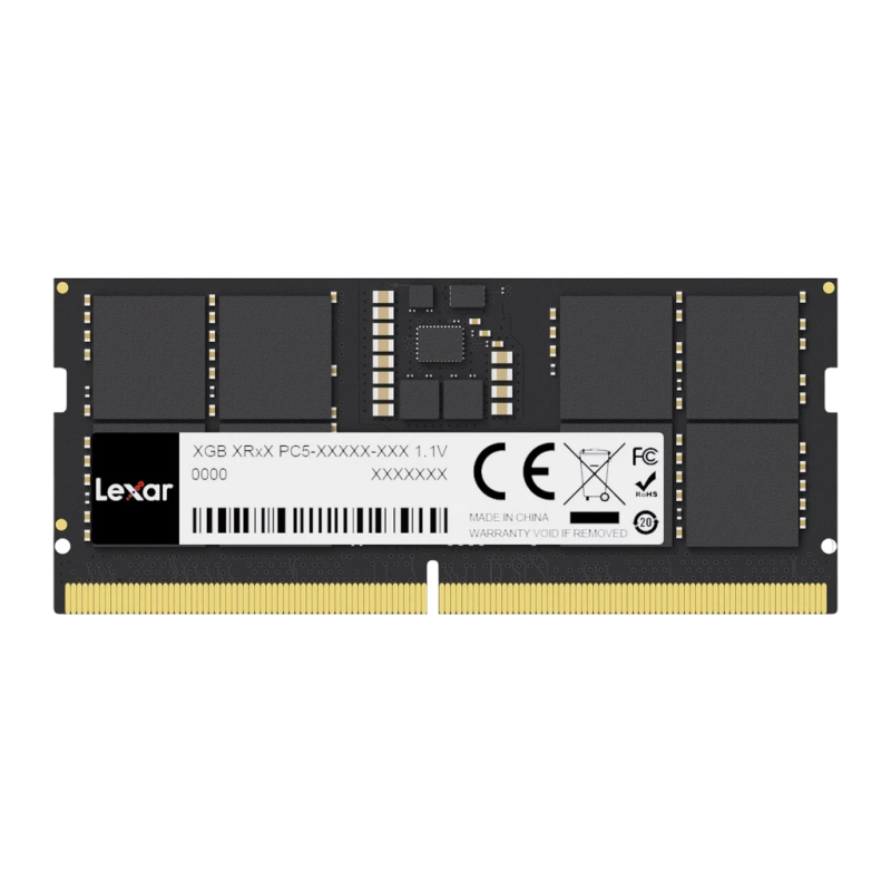 Lexar LD5S16G56C46ST-HGN 16GB DDR5 CL46 SO-DIMM Mémoire RAM