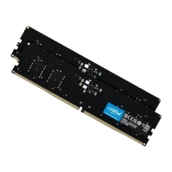 Micron 32GB Kit (2x16GB) DDR5-4800 UDIMM CL40 Mémoire RAM