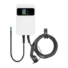 Chargeur de voiture électrique Besen Blanc 7,2kW Type 2 5m SQ20-7KW-APP 32A monophasé écran LCD