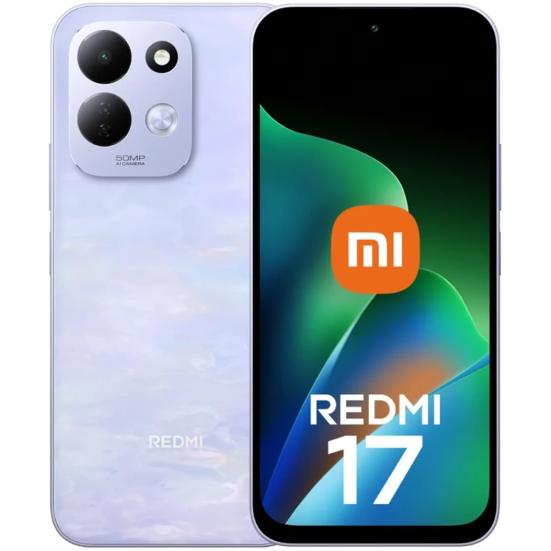 Xiaomi Redmi 17 4G 4GB/128GB Lotus Purple 6,9 pouces IPS 120Hz 50MP 7500mAh 45W NFC