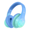 EarFun K4 Bleu RGB Arceau Bluetooth 5.4 90h Casque enfant sans fil