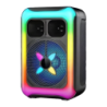 Oryx KTS-2452 12W mains libres lumières RGB entrée AUX Enceinte Bluetooth