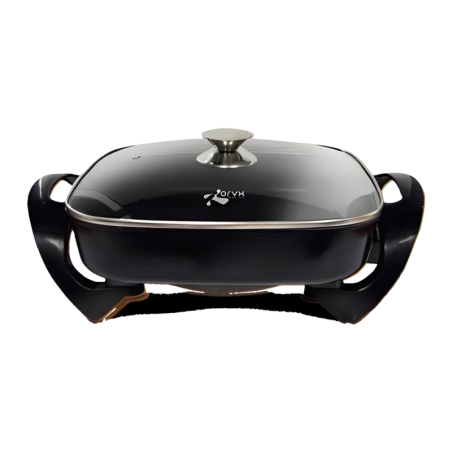 Oryx EEL0854 Carrée Double résistance 1500W 3 L Marmite électrique