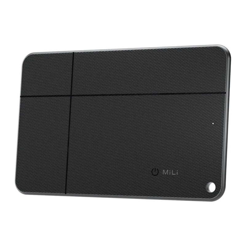 Mili MiCard Pro Duo HD-P16-E Noir Bluetooth Localisateur