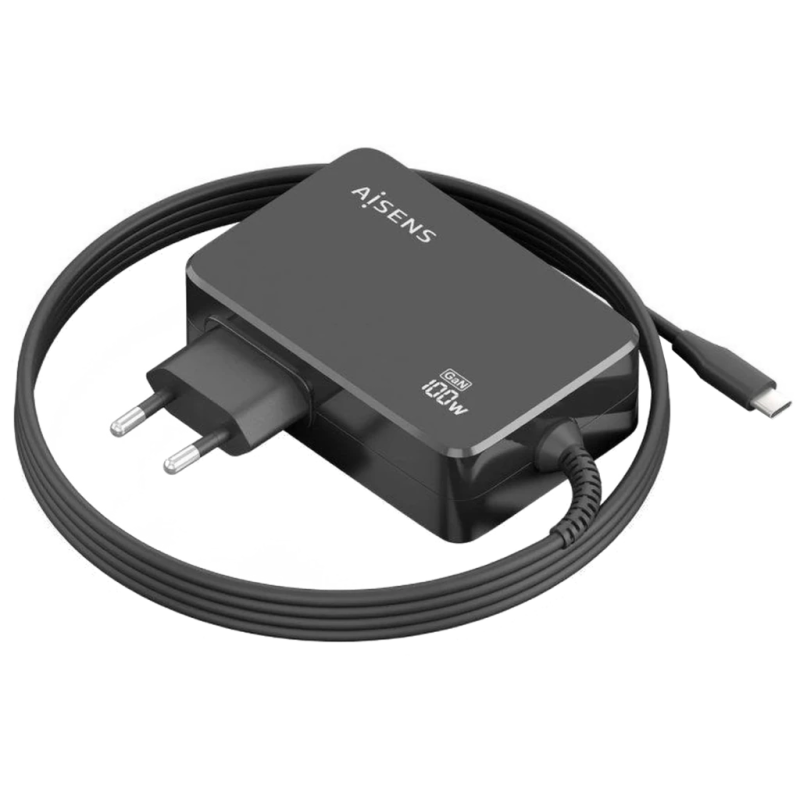 Chargeur Aisens ASCH-1PD100WL50-BK GaN 100W 1 USB-C