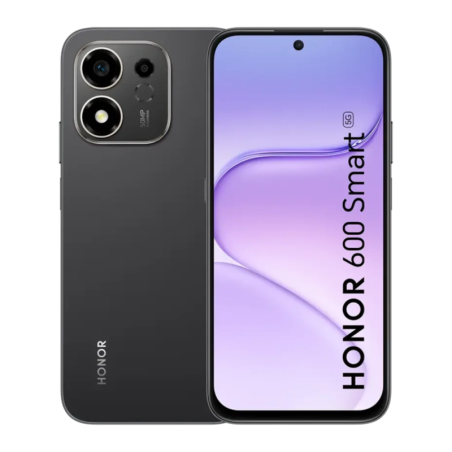 Honor 600 Smart 5G 4GB/128GB Noir 6,87 pouces IPS 120Hz 50MP 7700mAh 45W NFC