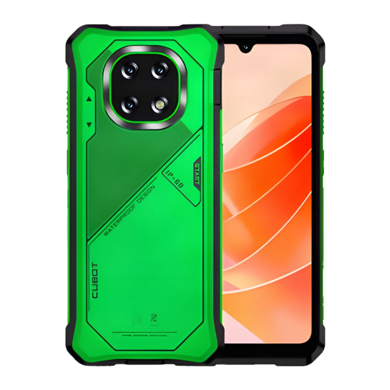 Cubot KingKong ES 5 6GB/128GB Vert Rugged IP68/IP69K 6,88 pouces IPS 120Hz 64MP 7000mAh 33W NFC