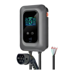 Chargeur Véhicule Électrique YCL DLB 11KW Triphasé Type 2 avec App WiFi RFID IP54