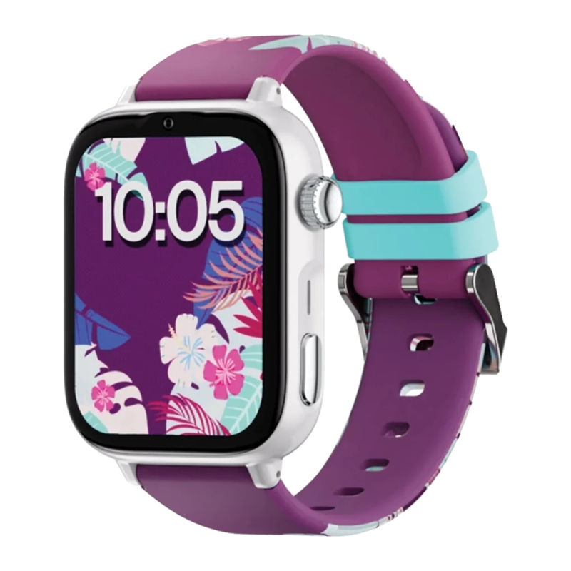 SaveFamily SaveWatch Plus 2 4G Blanc Bracelet en silicone Maui 1,96 pouces Appels IP68 Montre connectée