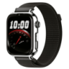 SaveFamily SaveWatch Plus 2 4G Noir Bracelet en tissu Black Night 1,96 pouces Appels IP68 Montre connectée
