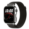 SaveFamily SaveWatch Plus 2 4G Argent Bracelet en tissu Black Night 1,96 pouces Appels IP68 Montre connectée