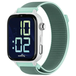 SaveFamily SaveWatch Plus 2 4G Blanc Bracelet en tissu Ocean 1,96 pouces Appels IP68 Montre connectée