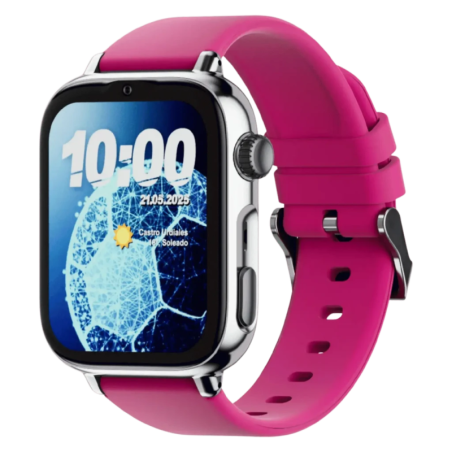 SaveFamily SaveWatch Plus 2 4G Blanc Bracelet en silicone Lollipop 1,96 pouces Appels IP68 Montre connectée