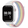 SaveFamily SaveWatch Plus 1 4G Blanc Bracelet en tissu Arc-en-ciel 1,85 pouces Appels IP67 Montre connectée