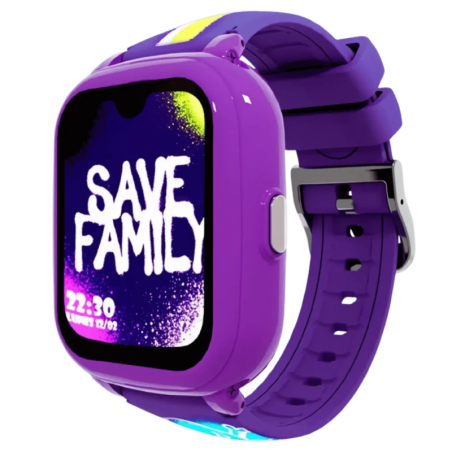 SaveFamily Iconic Plus 2 Imprimé Graffiti 1,78 pouces Appels Bluetooth IP67 Montre connectée