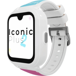 SaveFamily Iconic Plus 2 Imprimé Pop 1,78 pouces Appels Bluetooth IP67 Montre connectée