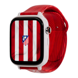 SaveFamily SaveWatch Plus Éd. Atlético de Madrid Bracelet en silicone Rouge 1,85 pouces IP67 Montre connectée