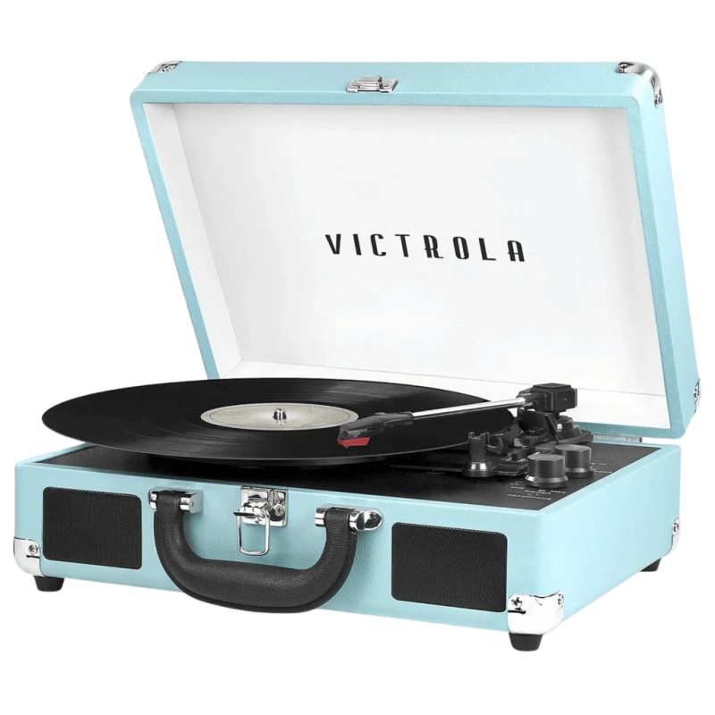 Victrola Journey VSC-550BT Suitcase Bluetooth Turquoise 33/45 rpm Tourne-disque