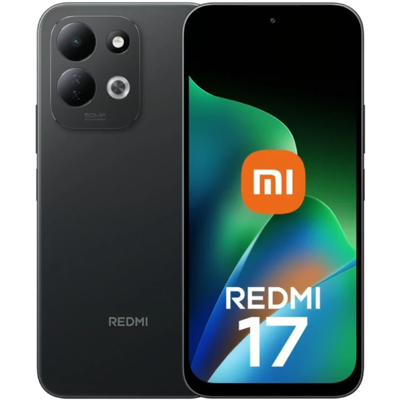 Xiaomi Redmi 17 5G 4GB/128GB Noir 6,9 pouces IPS 120Hz 50MP 7500mAh 45W NFC
