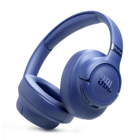 JBL Tune 780NC Bleu Arceau ANC Bluetooth 6.0 76h Multipoint Casque sans fil