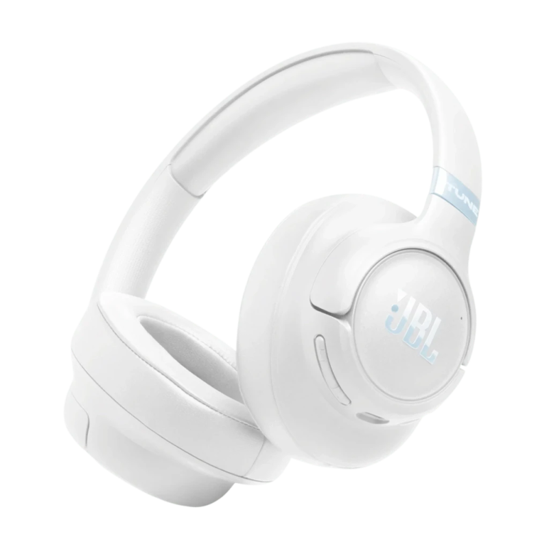 JBL Tune 780NC Blanc Arceau ANC Bluetooth 6.0 76h Multipoint Casque sans fil