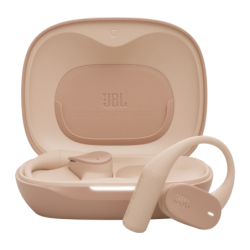 JBL Sense Lite Beige Open-Ear Bluetooth 5.4 32h IP54 Multipoint Écouteurs sans fil