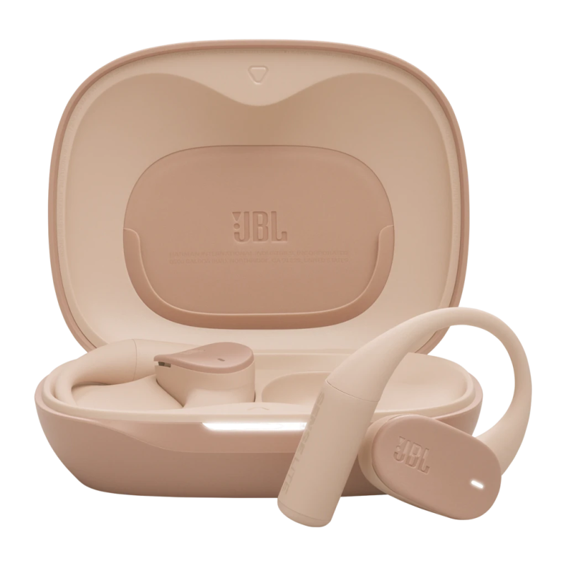 JBL Sense Lite Beige Open-Ear Bluetooth 5.4 32h IP54 Multipoint Écouteurs sans fil