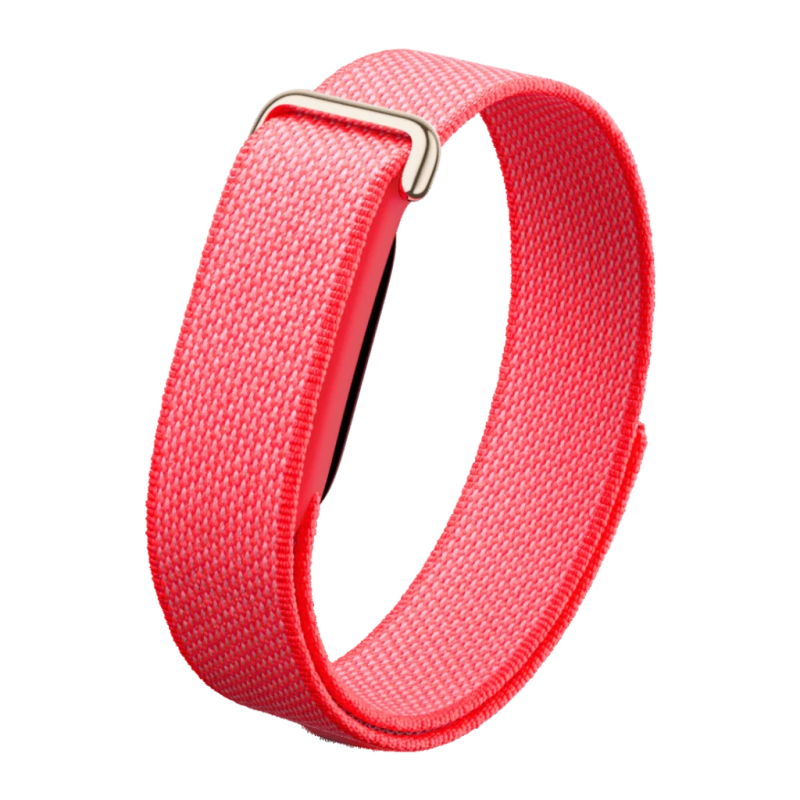 Fitbit Air Berry Rouge Fréquence Cardiaque SpO2 Température Cutanée 7 jours 50m Bracelet connecté