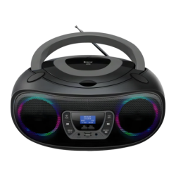 Denver DAB+, FM Batterie, CC Bluetooth Gris TDB-212GR Radio CD portable