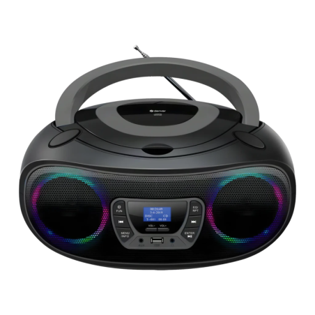 Denver DAB+, FM Batterie, CC Bluetooth Gris TDB-212GR Radio CD portable