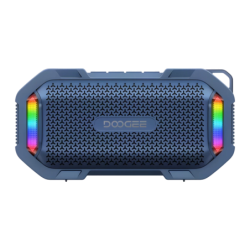 Doogee Mag Grip Mini Bleu 15W 10h IP67 1800mAh mains libres lumières RGB Enceinte Bluetooth 5.3