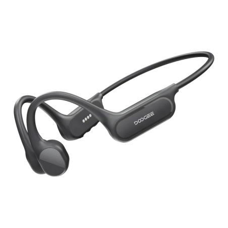 Doogee BoneBeat Swim Lite Gris Foncé Open-Ear Bluetooth 5.4 10h IP68 Écouteurs sans fil