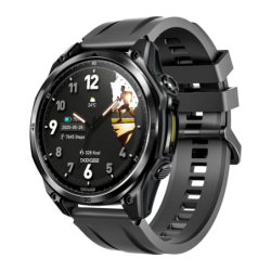 Doogee Anywise W1 Lite Noir 1,43 pouces AMOLED Appels Bluetooth 12 jours +170 sports 3ATM Montre connectée