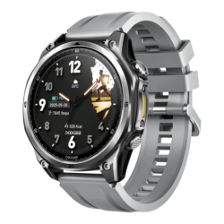 Doogee Anywise W1 Lite Titane 1,43 pouces AMOLED Appels Bluetooth 12 jours +170 sports 3ATM Montre connectée