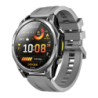 Doogee Anywise W1 Argent 1,43 pouces AMOLED GPS double bande Appels Bluetooth 18 jours +178 sports 5ATM Montre connectée