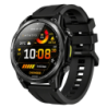 Doogee Anywise W1 Noir 1,43 pouces AMOLED GPS double bande Appels Bluetooth 18 jours +178 sports 5ATM Montre connectée