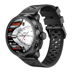 Doogee Anymoving M1 Noir 1,5 pouces AMOLED GPS double bande 20 jours +170 sports 5ATM Montre connectée