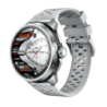 Doogee Anymoving M1 Argent 1,5 pouces AMOLED GPS double bande 20 jours +170 sports 5ATM Montre connectée