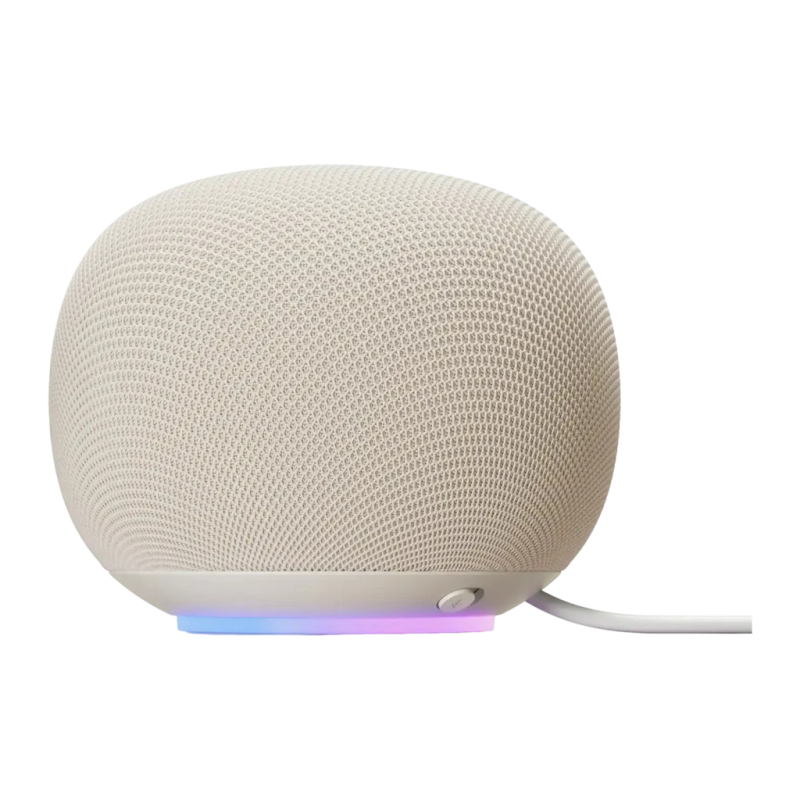 Google Home Assistant Blanc mains libres WiFi Bluetooth 5.4 Enceinte connectée