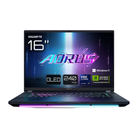 PC Portable Gaming Gigabyte Aorus Master 16 BZHC6PTE64SP 32Go/1To 16 pouces OLED QHD+ Intel Core Ultra 9 275HX SSD NVMe RTX 5090