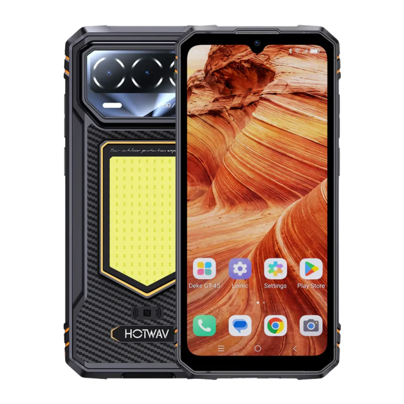 Hotwav T8 4GB/64GB Orange 6,74 pouces IPS 120Hz 20MP 6200mAh 20W NFC