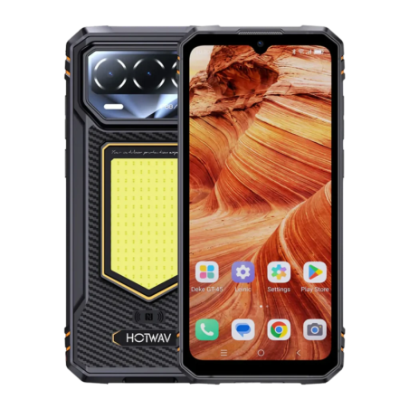 Hotwav T8 4GB/64GB Orange 6,74 pouces IPS 120Hz 20MP 6200mAh 20W NFC