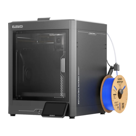 Elegoo Centauri Carbon 2 FDM CoreXY 500mm/s nivellement automatique extrudeur direct 5 pouces tactile WiFi Imprimante 3D
