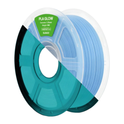 Filament pour imprimante 3D ELEGOO PLA Glow Bleu 1.75mm 1KG Brille dans le noir